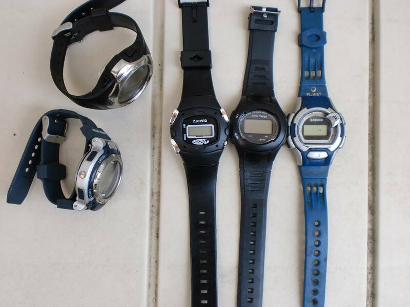 【送料無料】◆メンズ/紳士　ブランド(Casio/カシオ)等　デジタル　腕時計　ジャンク　まとめて/428