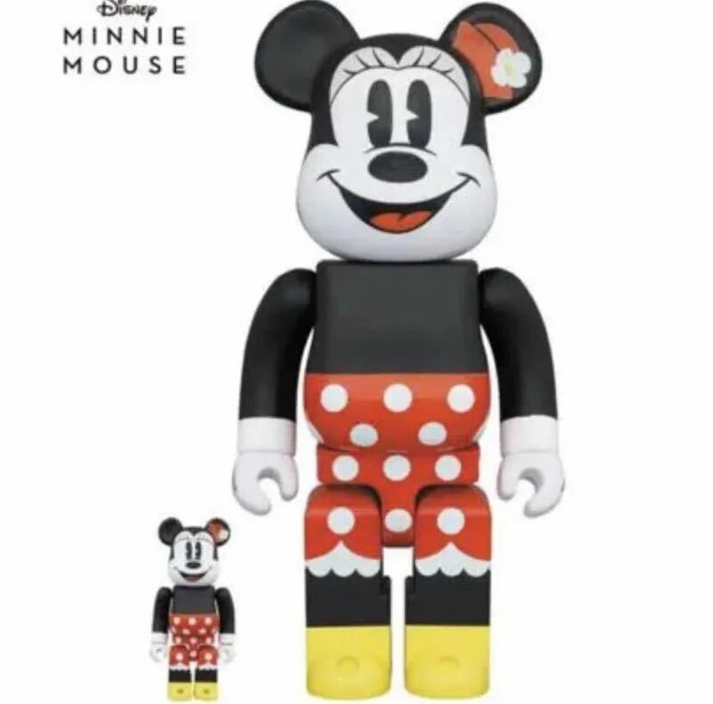 BE@RBRICK メディコムトイ Minnie Mouse 100%&400% MEDICOM TOY