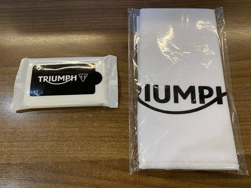 【未使用】トライアンフ アイスタオル+ウェットティッシュ2点セット TRIUMPH No.79