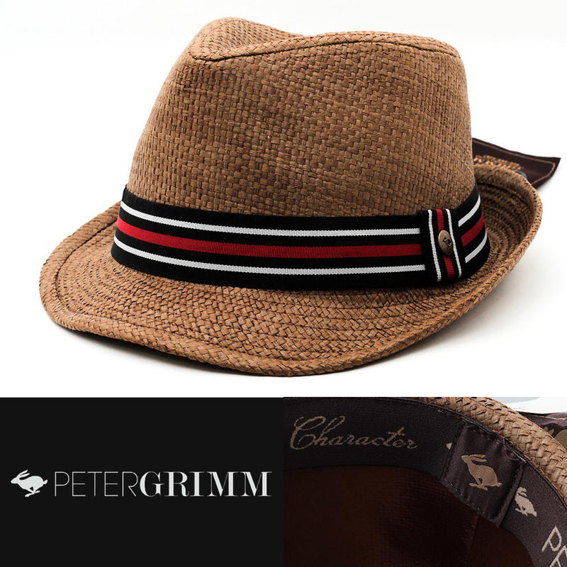 フェドラハット 帽子 メンズ 中折 Peter Grimm ピーターグリム Mirage ブラウン PGF1729-BRN 西海岸 USA アメリカン ブランド