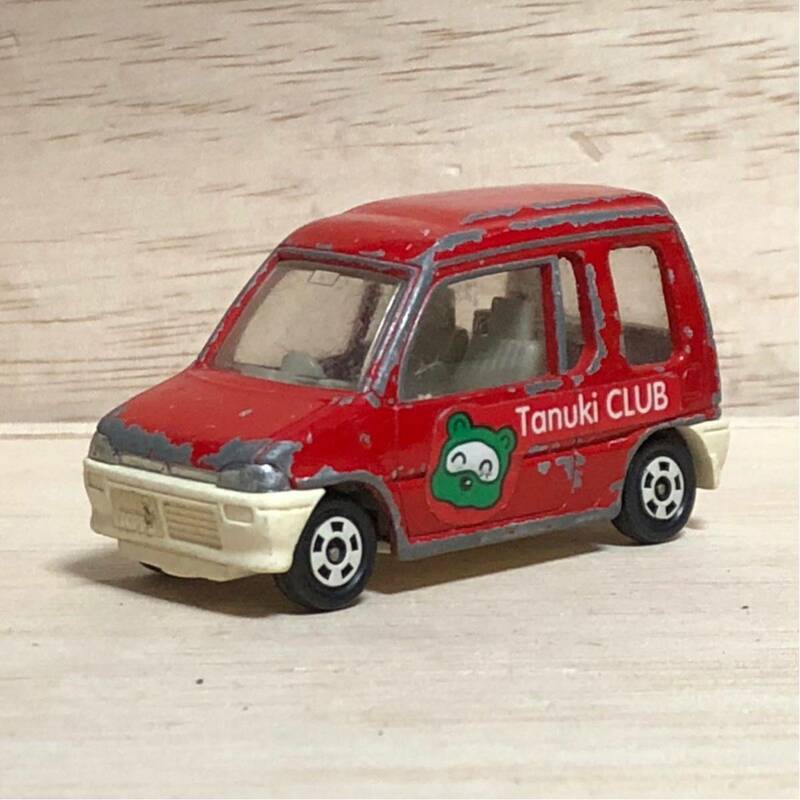 トミカ レジャーカーセット 日本製 JAPAN 三菱 ミニカトッポ レッド 赤 Tanuki CLUB タヌキ たぬき 狸 クラブ ミニカ トッポ 71 乗用車 toy