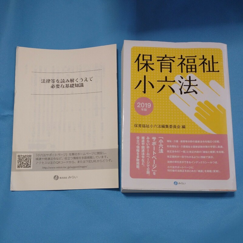 即決!保育福祉小六法2019年版みらい