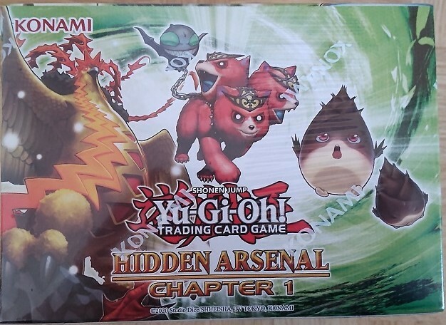 遊戯王 HIDDEN ARSENAL CHAPTER 1 1st Edition ヒドゥン・アーセナル チャプター１ 新品未開封 1オーナー品 手元にあり