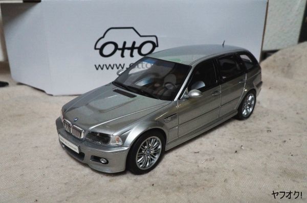otto mobile BMW E46 ツーリング M3 コンセプト (シルバー) 1/18 ミニカー 3シリーズ