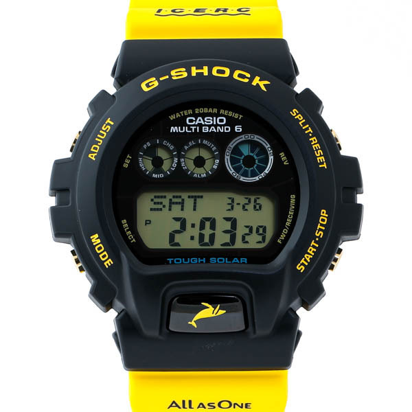 CASIO カシオ G-SHOCK GW-6902K タフソーラー イルカ クジラ イルクジ 限定 ブラック×イエロー 2018年モデル メンズ腕時計 #30864