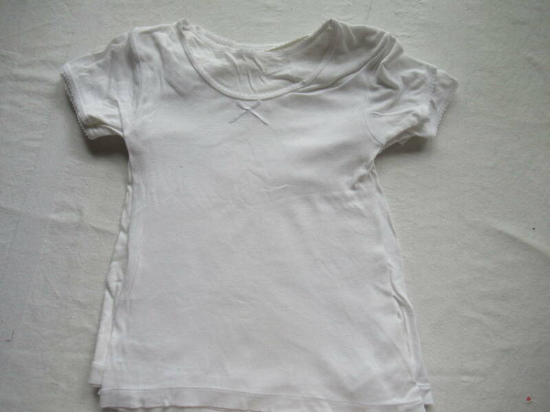 インナーウェア 半袖アンダーシャツ 120 4枚セット 女の子用 赤ちゃん本舗 綿100% 