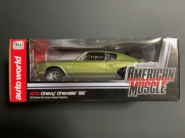 ★auto World 1/18★1970 Chevy Chevelle SS★AMERICAN MUSCLE★