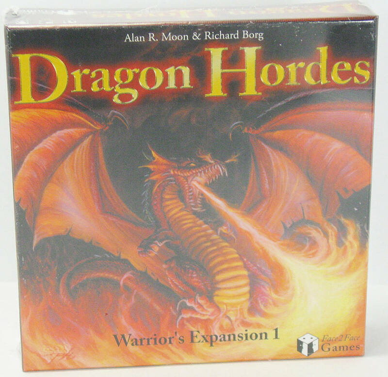 ★即決 Dragon Hordes Warrior's Expansion 1 ウォリアーズ 拡張1 ドラゴンホーズ 新品未開封 ボードゲーム 海外 和訳付