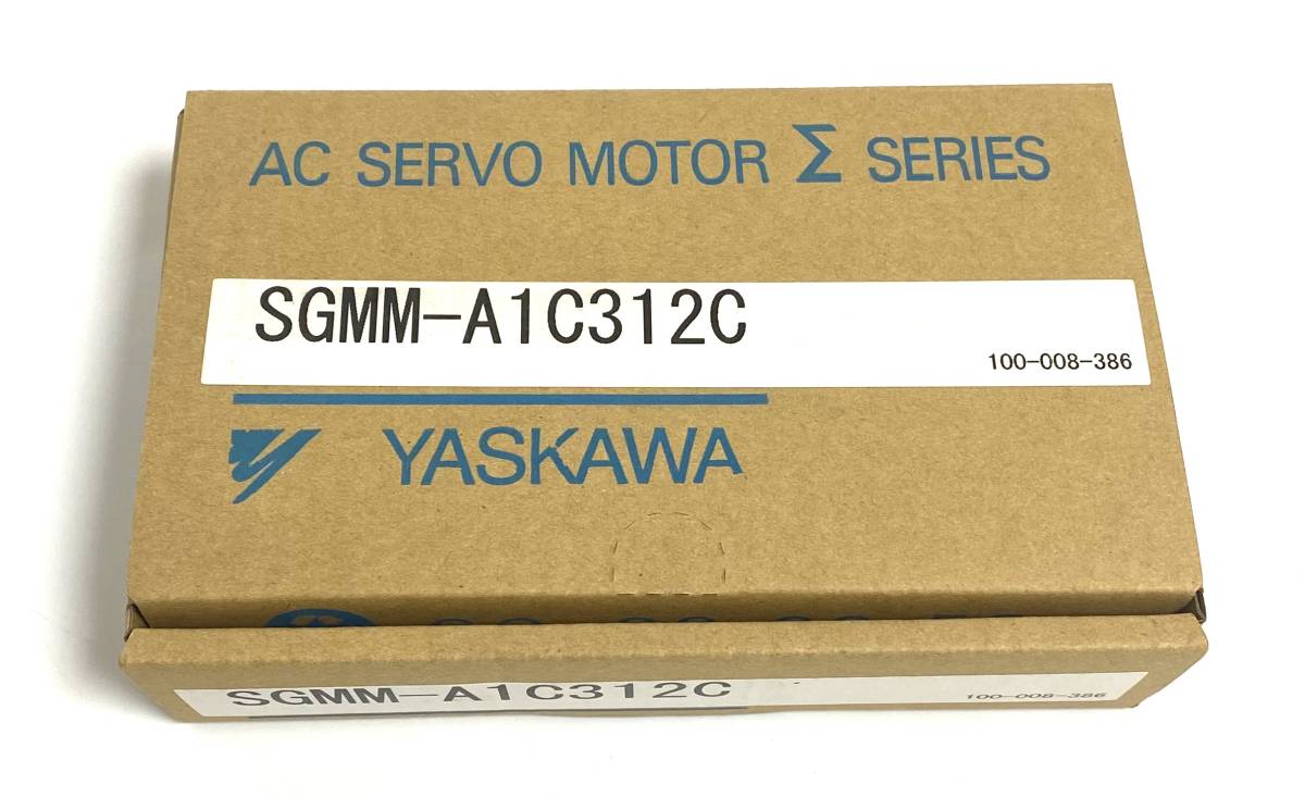 ★新品/未使用品★ YASKAWA 安川電機 SGMM-A1C312C サーボモーター 安川 サーボモータ【保証付き】 I230510