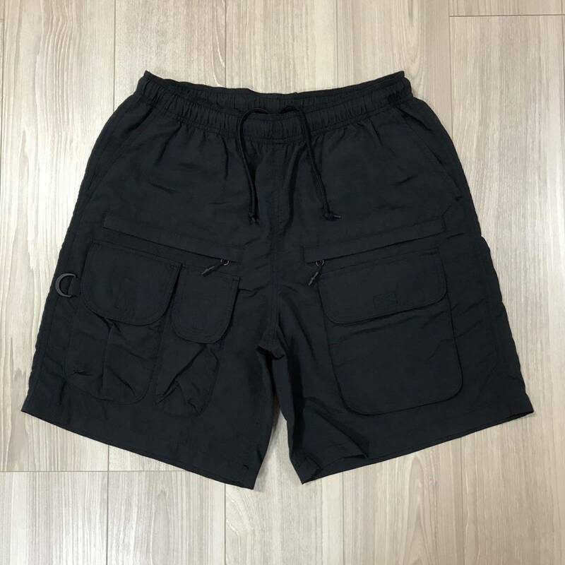 BEAMS Columbia PFG Logriver BMS Short BOYコロンビア ビームス 別注 フィッシング カーゴ ショーツ ショート パンツ ミリタリー ブラック