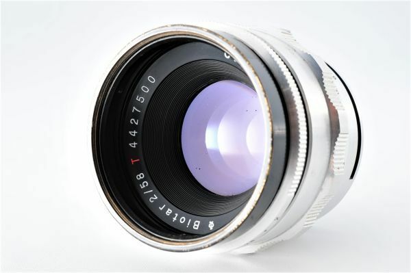2088LR41 カールツァイス Carl Zeiss Jena BIOTAR Red T Lens f2 58mm exakta [動作確認済]