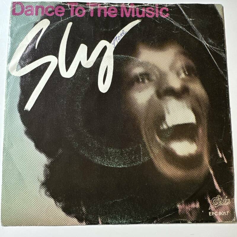Sly Stone - Dance To The Music / Sing A Simple Song☆オランダORIG 7″☆Special Disco Version Remixされてます☆珍盤
