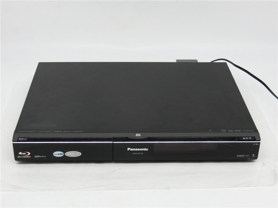 中古品　【ジャンク】パナソニック ブルーレイレコーダー DMR-BW700　通電します　動作不明　送料無料