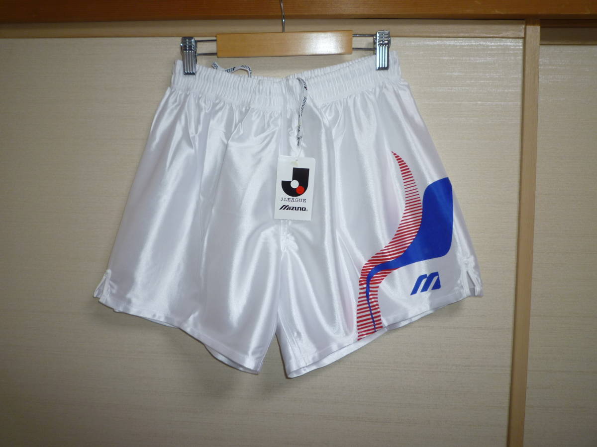 ミズノ Jリーグ初期 鹿島アントラーズ ユニフォームパンツ白 Lサイズ