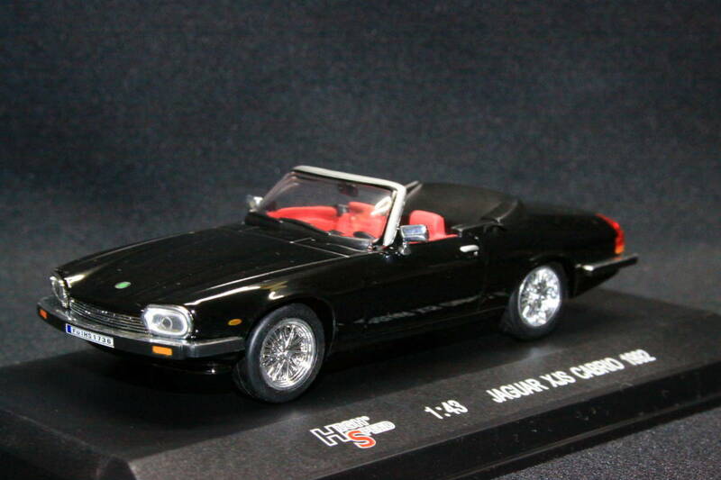 【超稀少!】Ж 1/43 HIGHSPEED JAGUAR XJS CABRIO 1992 Black Ж ハイスピード ジャガー ソブリン XJ-S Daimler XJS-R XK XKR C D E XJ