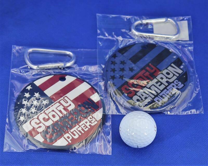 未開封品２個セット★SCOTTY CAMERON◇スコッティキャメロン★USA星条旗パッティングディスク色違いセット