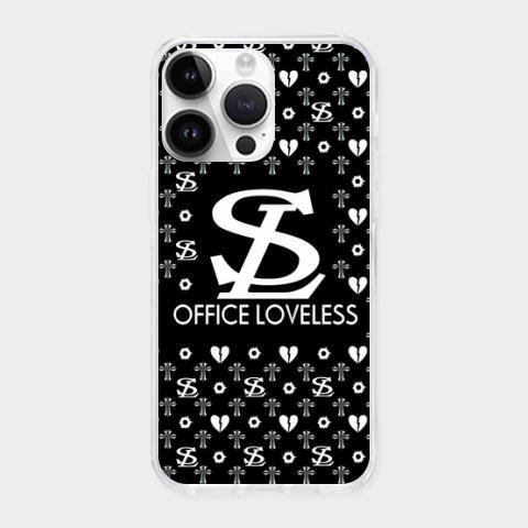 ☆Ls (Loveless) LS PATTERN iPhone14 Pro Max ソフトケース COLOR：BLK ≪即決商品≫☆