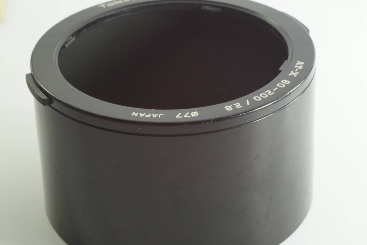 影IG【並品】TOKINA X828 MF80-200mm F2.8 SD用 レンズフード