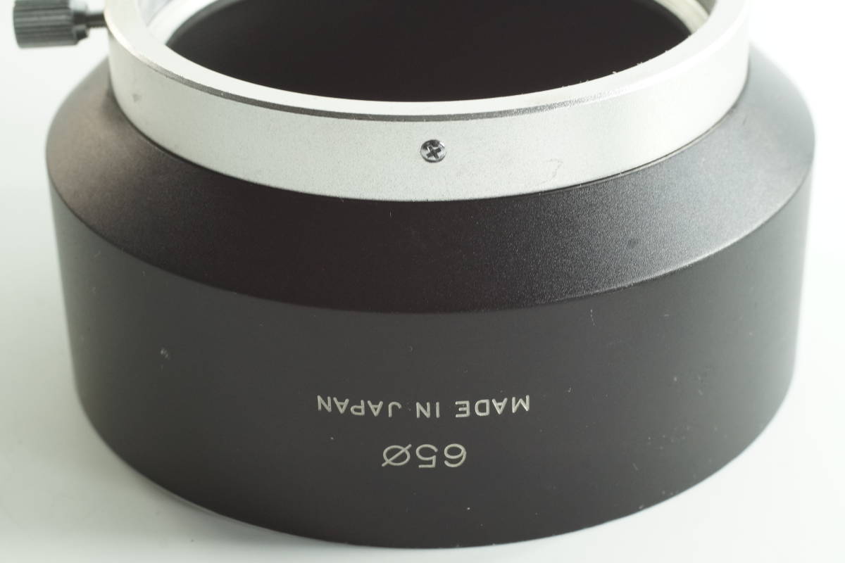 影KG【おおむねキレイ 】FUJICA フジカ メタルレンズフード かぶせ式 内径65mm