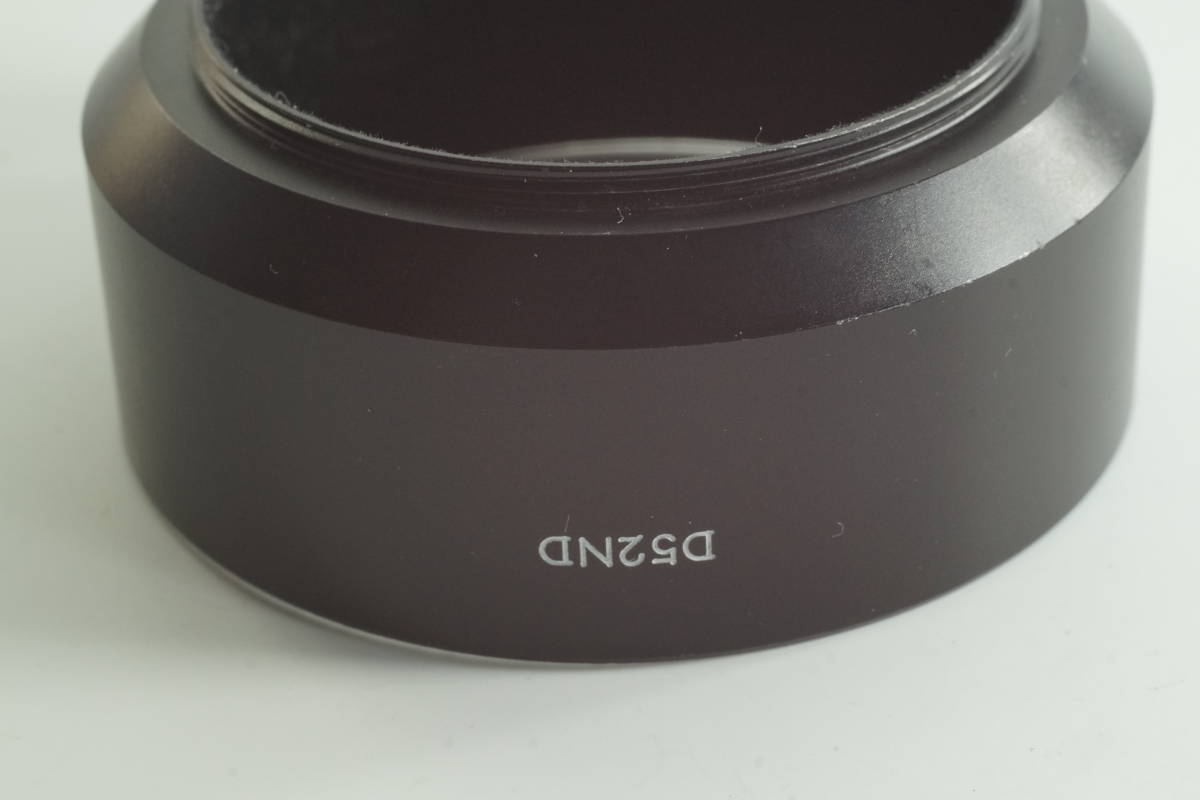 影KG【キレイ 】MINOLTA D52ND ネジ込み式径52mm MC 55mm F1.7 ミノルタ レンズフード