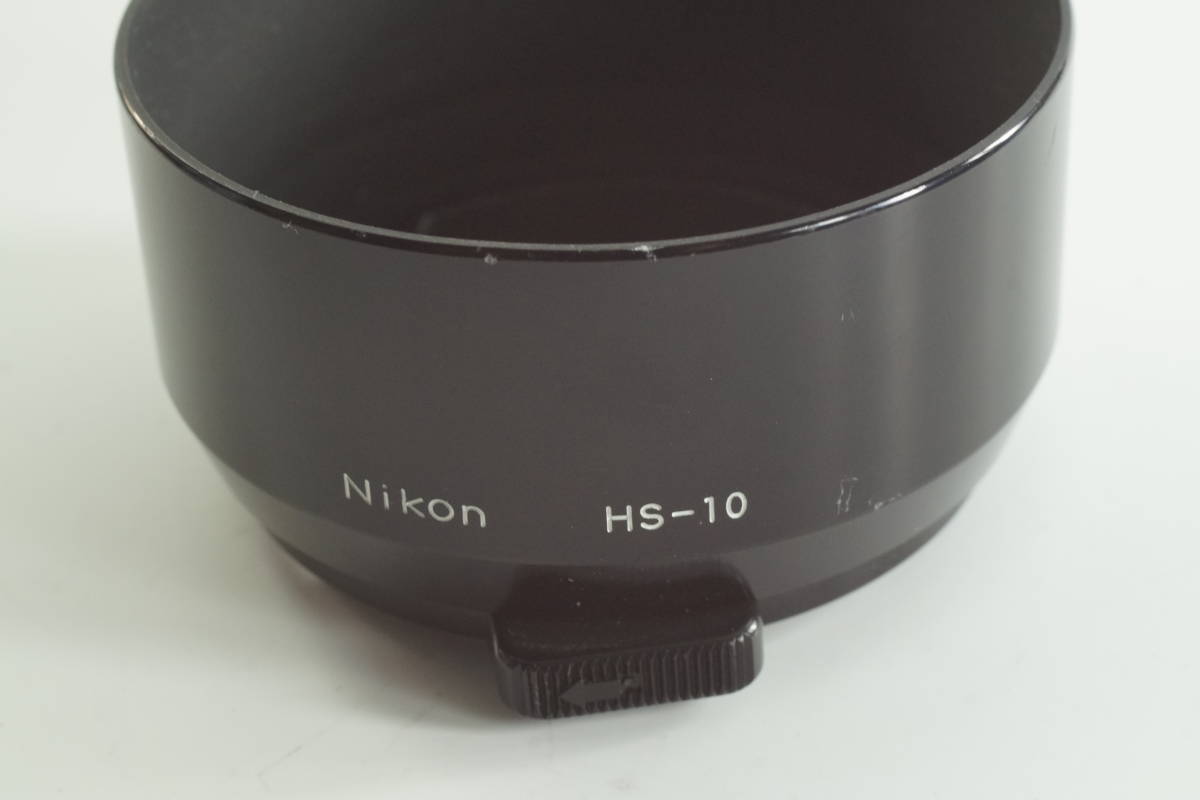影MG【並品 】NIKON HS-10 Ai-S 85mm F2 Ai 85mm F2 ニコン レンズフード HS-10