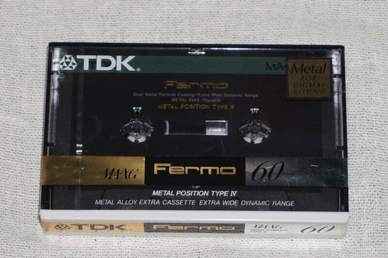 ★　TDK　★　MA-XG Fermo　60分　カセットテープ　メタルテープ　【 MA-XG60F 】