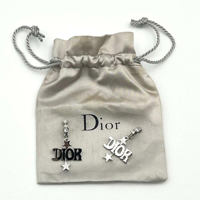 【希少】クリスチャンディオール　レディース　イヤリング　DIOR　ロゴ ディオール　