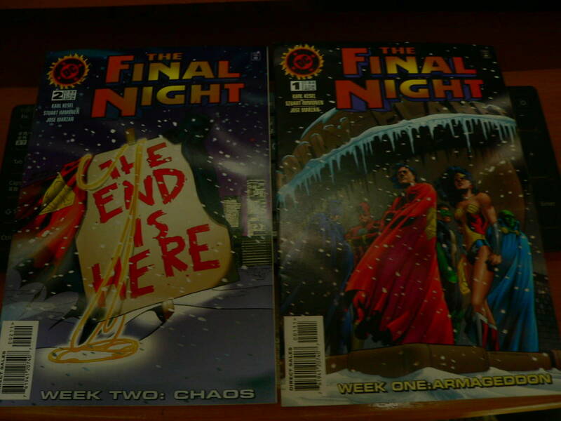 アメコミ　DCコミックス　THE FINAL NIGHT　4冊セット
