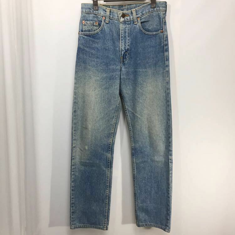 【希少】USA製 90s ビンテージ LEVI'S リーバイス 505 米国製 デニムパンツ ジーンズ ジーパン メンズ サイズW29 L34 ヴィンテージ K-2084