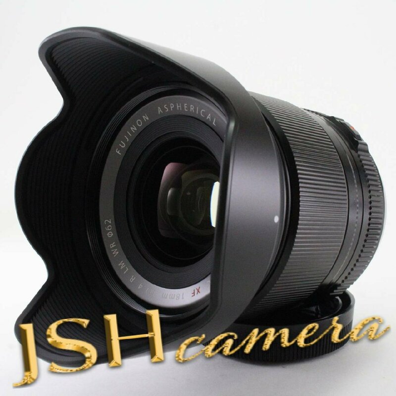 【中古】FUJIFILM (フジフイルム) フジノン XF18mm F1.4 R LM WR