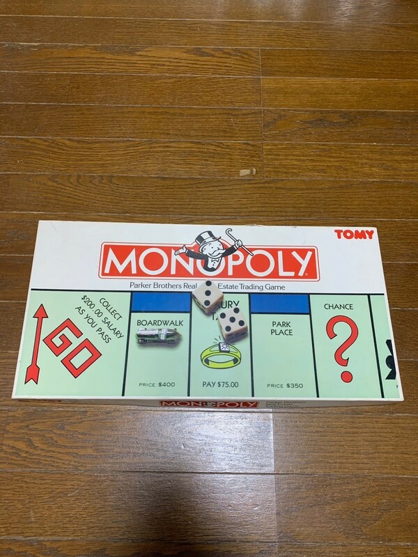 モノポリー 　ボードゲーム　MONOPOLY　TOMY