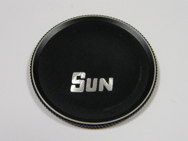 ◎ SUN サン 55mm径 ねじ込み式 メタル レンズキャップ 1