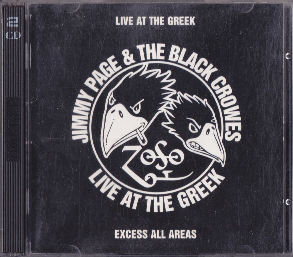 JIMMY PAGE ＆ THE BLACK CROWES / LIVE AT THE GREEK EXCESS ALL AREAS /輸入盤/中古2CD!!64963
