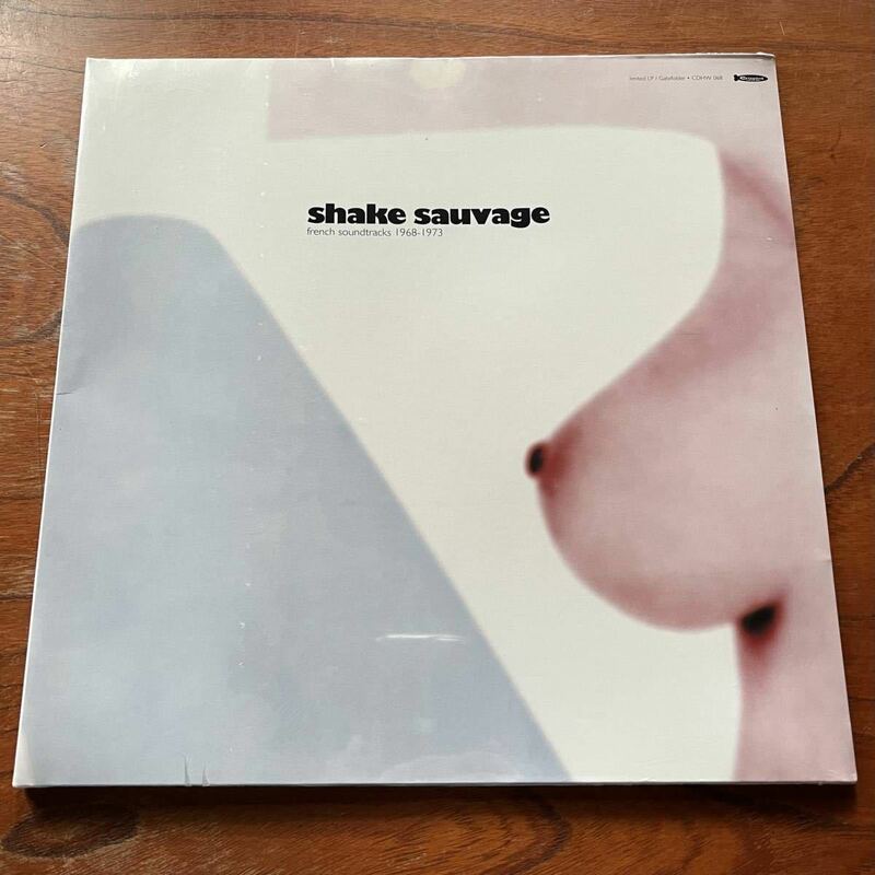 【レア盤！シールド未開封！限定盤！RAREGROOVE JAZZ-FUNK満載 SEXY ヌードジャケ】V.A.『SHAKE SAUVAGE - FRENCH SOUNDTRACKS 1968-1973』