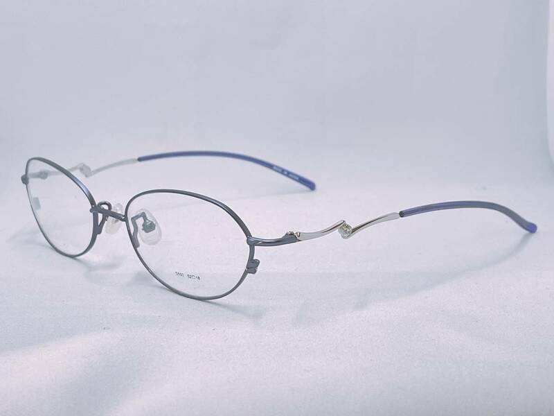 A438　新品 未使用 眼鏡 メガネフレーム　11ｇ　★　SARASA　★　軽量　日本製　国産　シンプル　男性　女性　メンズ　レディース