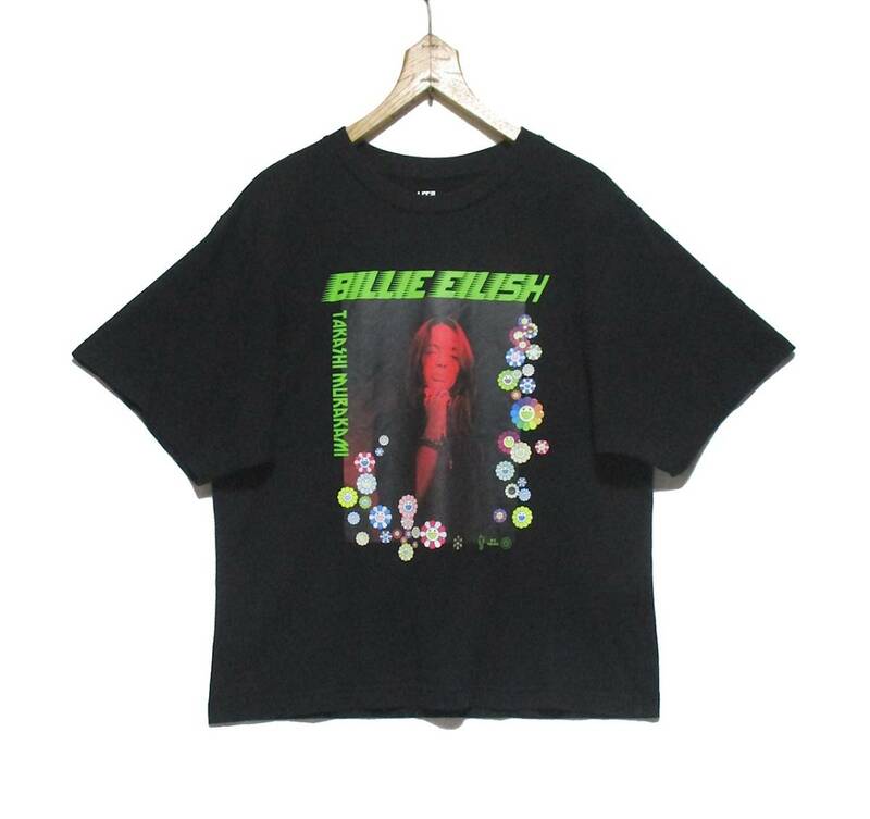 UNIQLO Bille Eillish by Takashi Murakami UT Collection ビリー・アイリッシュ x 村上隆 コラボ Tシャツ　ブラック WOMEN Mサイズ