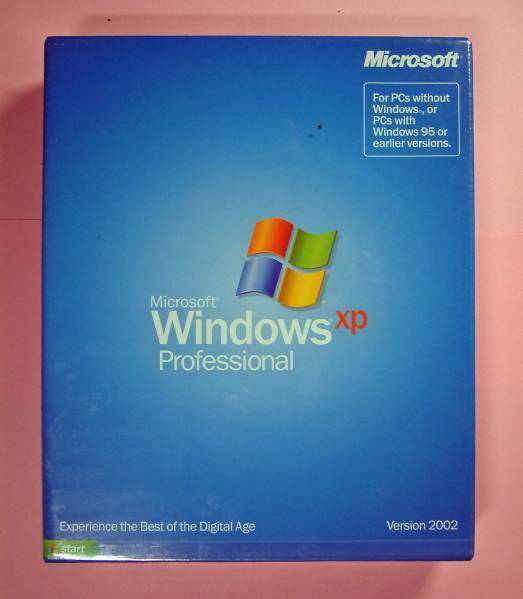 【649】 4988648120051 Microsoft Windows XP Professional English New 英語版 未開封品 2002 マイクロソフト ウィンドウズ 基本ソフト