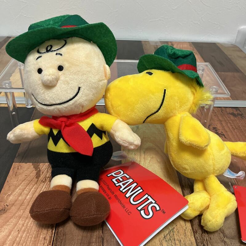 SNOOPY スヌーピー ビーグル スカウト ぬいぐるみ　ピーナッツ　PEANUTS ウッドストック　チャーリーブラウン　ビーグルスカウト