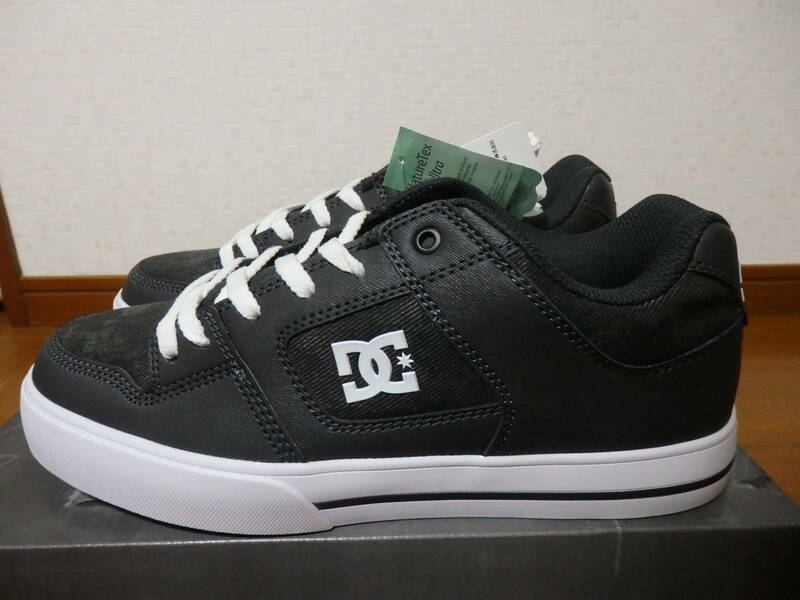 即決☆レア！限定！♪新品未使用 DC SHOES ＤＣシューズ スニーカー PURE SE SN 27.0cm デニムブラック