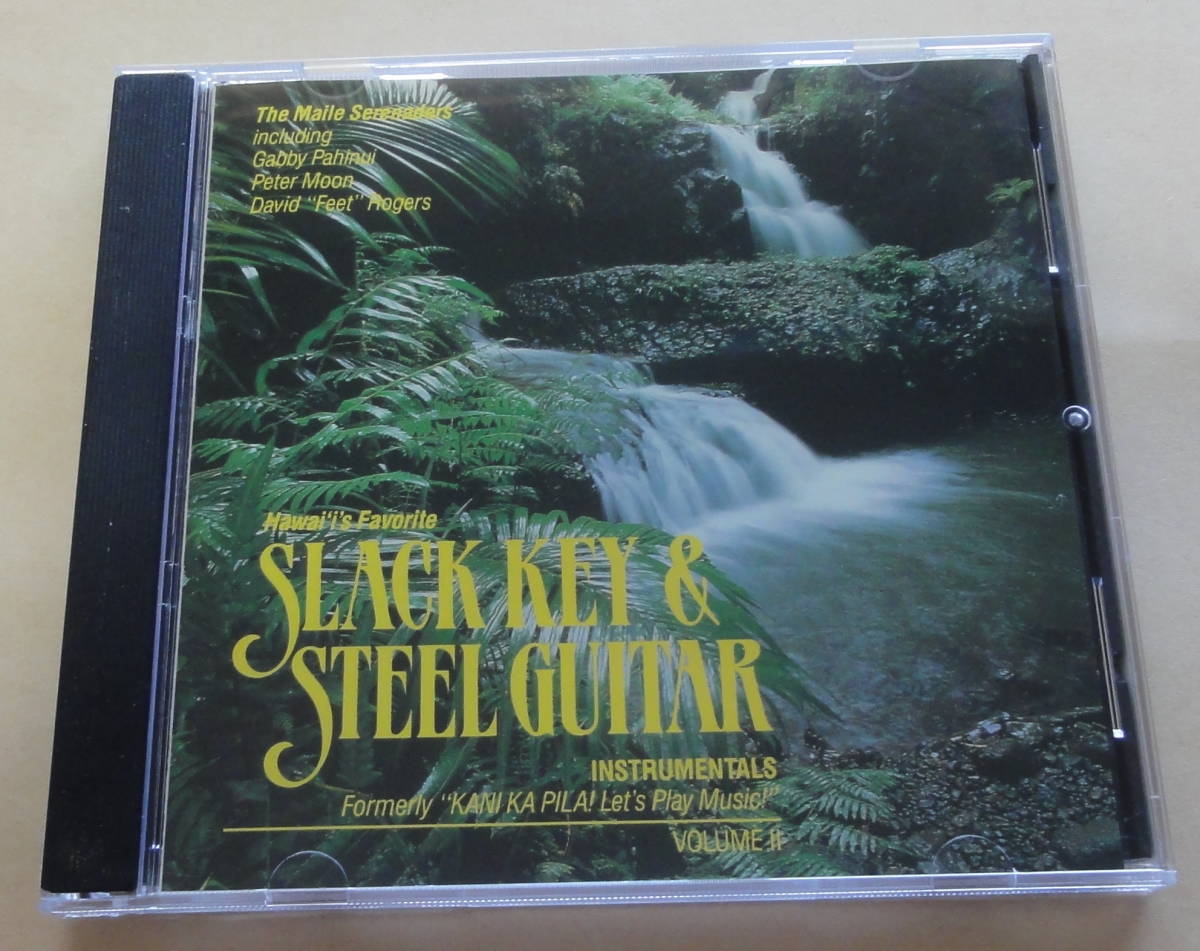The Maile Serenaders : Hawaii's Favorite Slack Key & Steel Guitar Instrumentals II CD Gabby Pahinui Peter Moon ハワイアン HAWAIIAN
