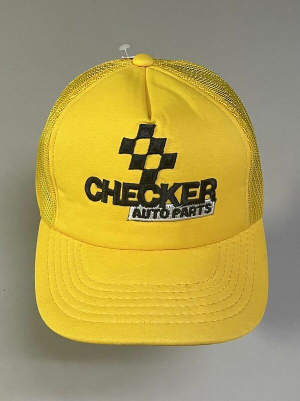 1980s CHECKER AUTO PARTS メッシュキャップ