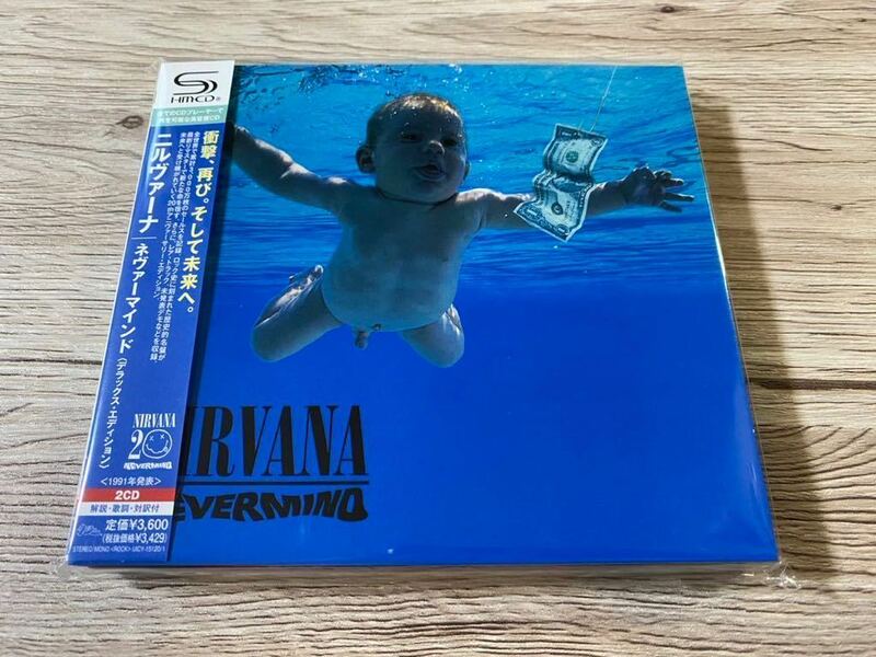 新品　高音質SHM-CD2枚組　リマスター　ニルヴァーナ ネヴァーマインド デラックス・エディション Nevermind Deluxe Edition Nirvana