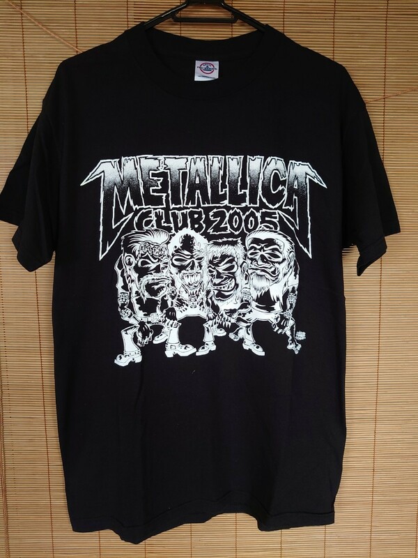 Metallicaメタリカ 2005年ファンクラブ限定Tシャツ USA製 Mサイズ 激レア！