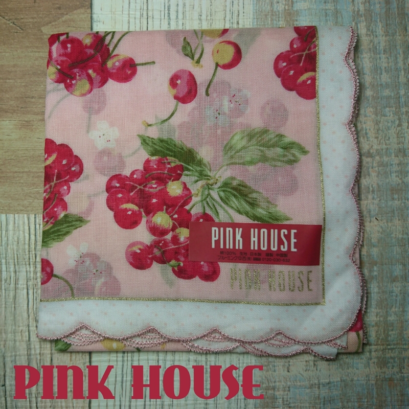 【未使用新品】　PINK HOUSE　ピンクハウス　ハンカチ　７　8105