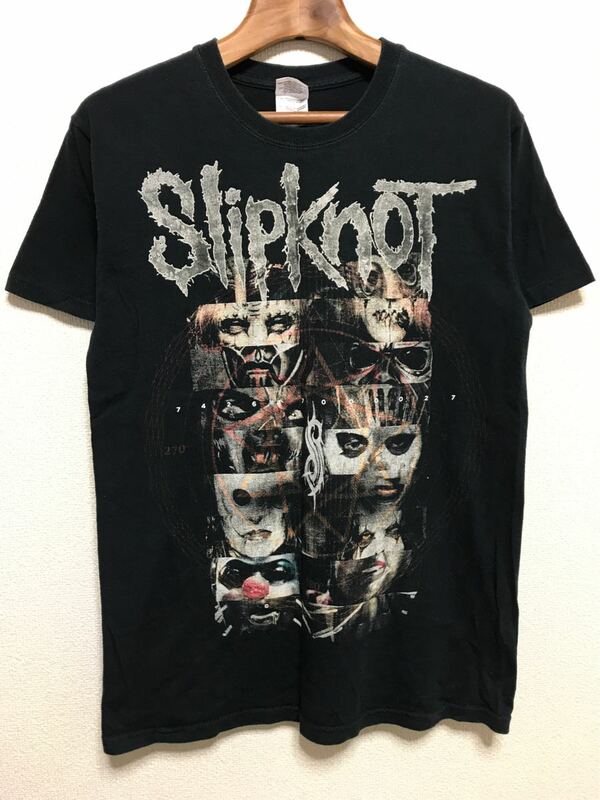 [即決古着]Slipknot/スリップノット/742617000027/バンドTシャツ/ブラック/GILDAN(ギルダン)製/Sサイズ