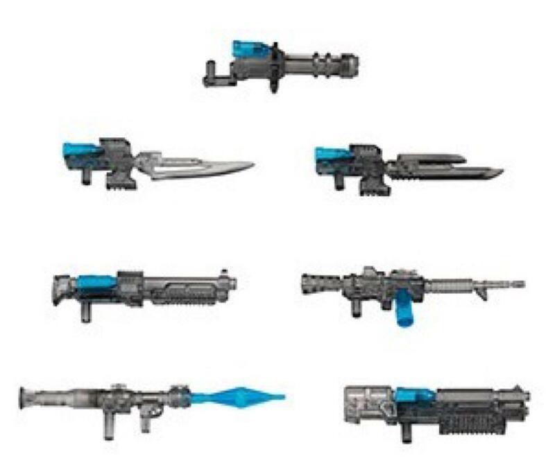 バンダイ AQUA SHOOTERS! 01 アクアシューター 武器セット クリア 未開封品