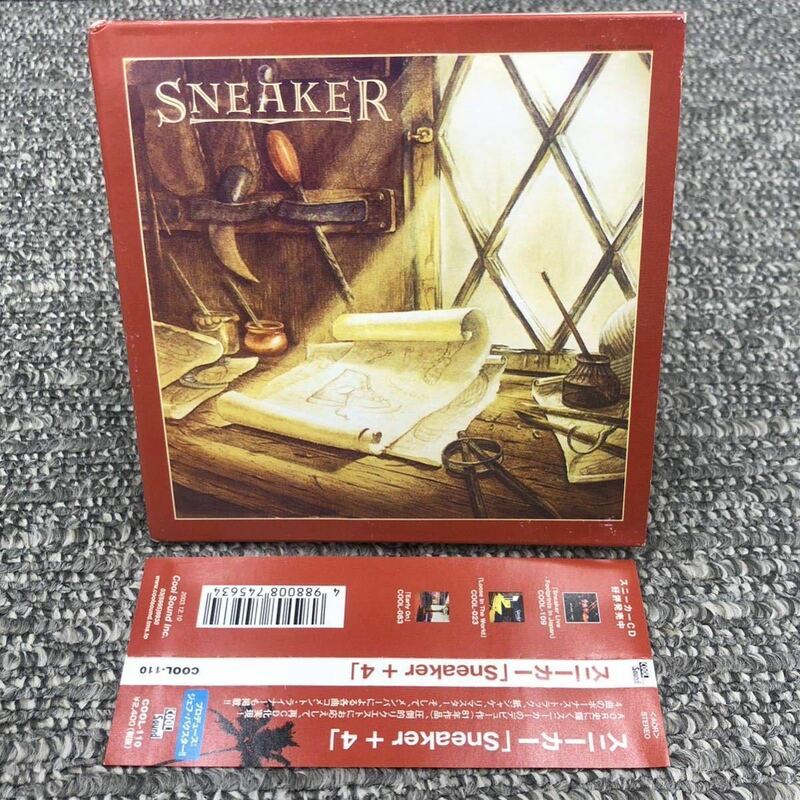 26. スニーカー/SNEAKER +4 紙ジャケット 日本盤 帯付CD リマスター ボーナストラック AOR 紙ジャケ