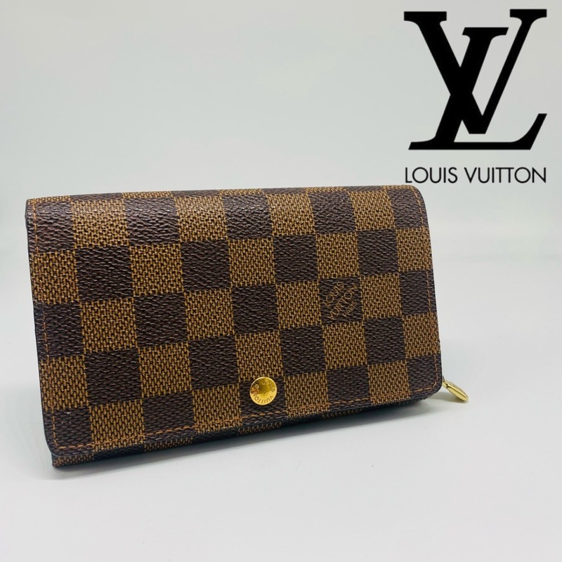 【即日発送】LOUIS VUITTON ルイヴィトン　ダミエ　二つ折り財布