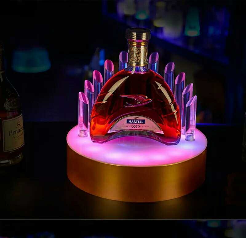 SNS映え LED ボトル ディスプレイ ライト 高級 クリスタル シャンパン ドンペリ イベント パーティー ホスト キャバクラ クラブ CLUB BAR