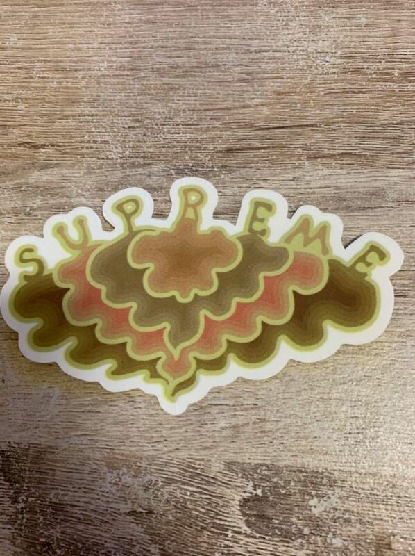 Supreme 19SS Sticker Cloud Yellow シュプリーム シュプ ステッカー 正規品 新品未使用 画像転載禁止